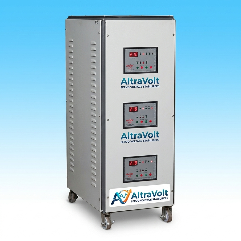 20KVA Servo Voltage Stabilizer - AltraVolt Power